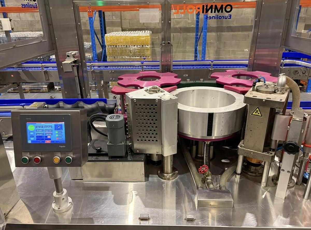Used 2022 Linear Hot Melt Adhesive Labelling Machine