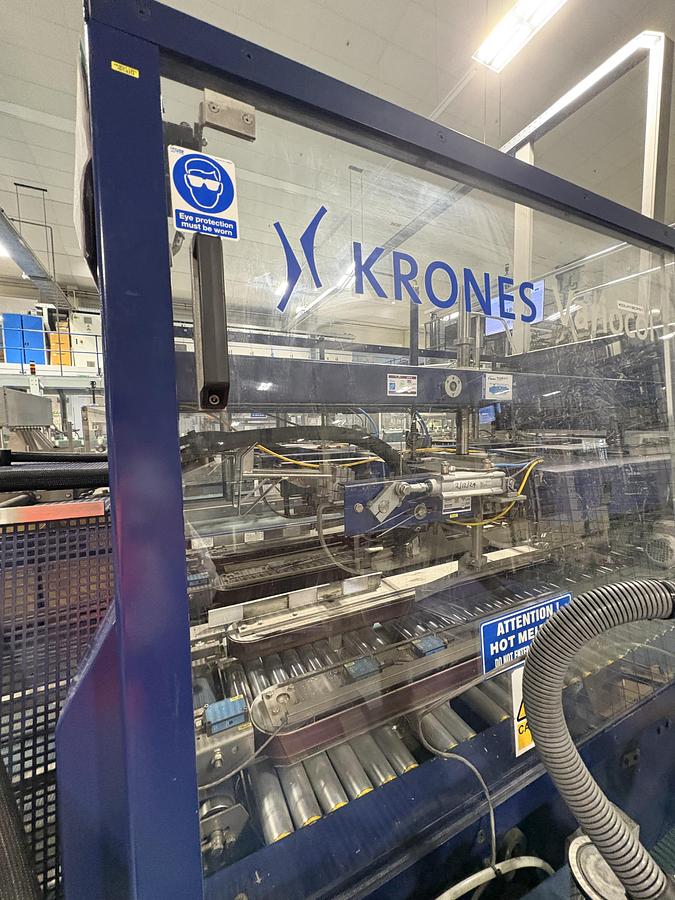 Used Krones Glass Bottling Line for Spirits 18,000 bph