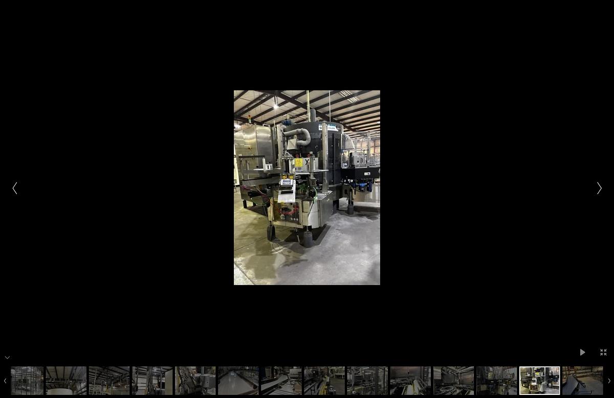 Used Used KHS GmbH Complete PET bottling line, still water, 54,000 BPH 2014