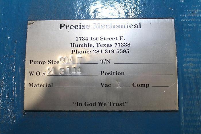 Used REBUILT NASH VACUUM PUMP MODEL 904T1