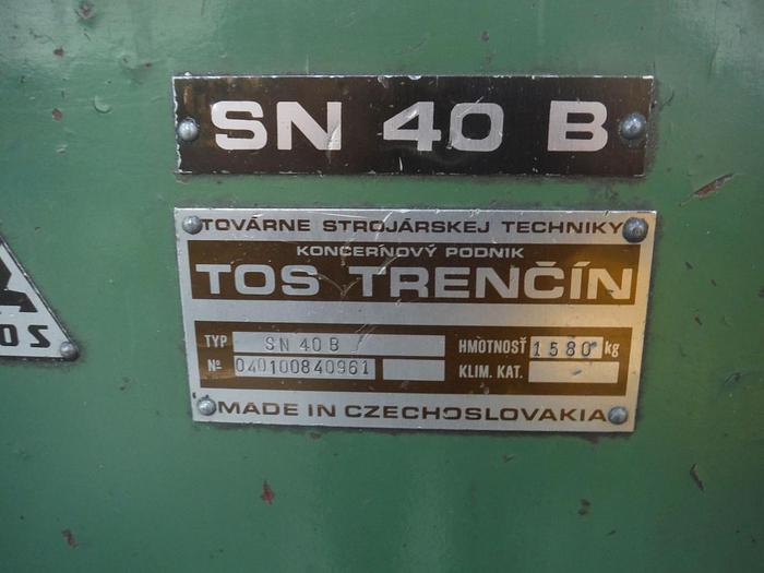 Gebraucht DRAAIBANK TOS SN 40B