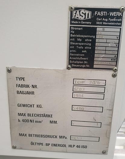 Gebraucht Fasti 509-20-6