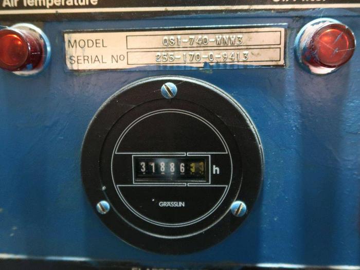 Used QUINCY QSI-740 150 HP ROTARY SCREW AIR COMPRESSOR