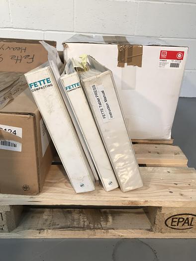 Used Fette P2000 Tablet Press