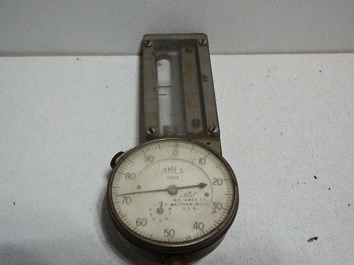 Used AMES 2822 DIAL INDICATOR .001 RESOLUTION GH104