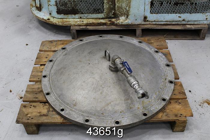 Used Bird 400 Pressure Screen, Stainless Steel Housing #43651