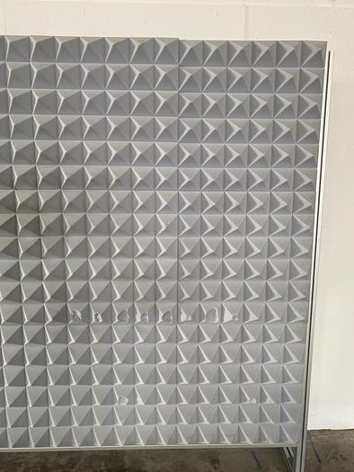 Used Mobile Acoustic 72" x 95" Foam Board on Wheels