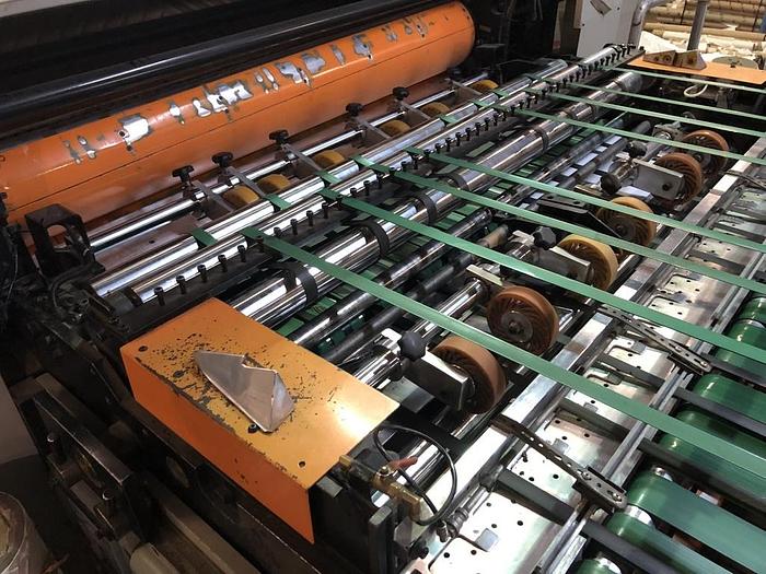 Used 63" (1.60M) GOODSTRONG MDL. GMC TC 11 DUAL ROTARY KNIFE SHEETER  2006