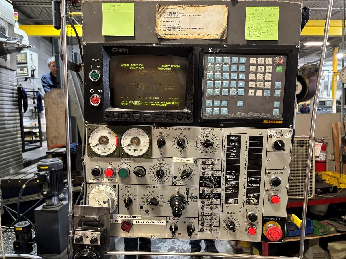 Used OM VT5-16N VERTICAL TURNING LATHE