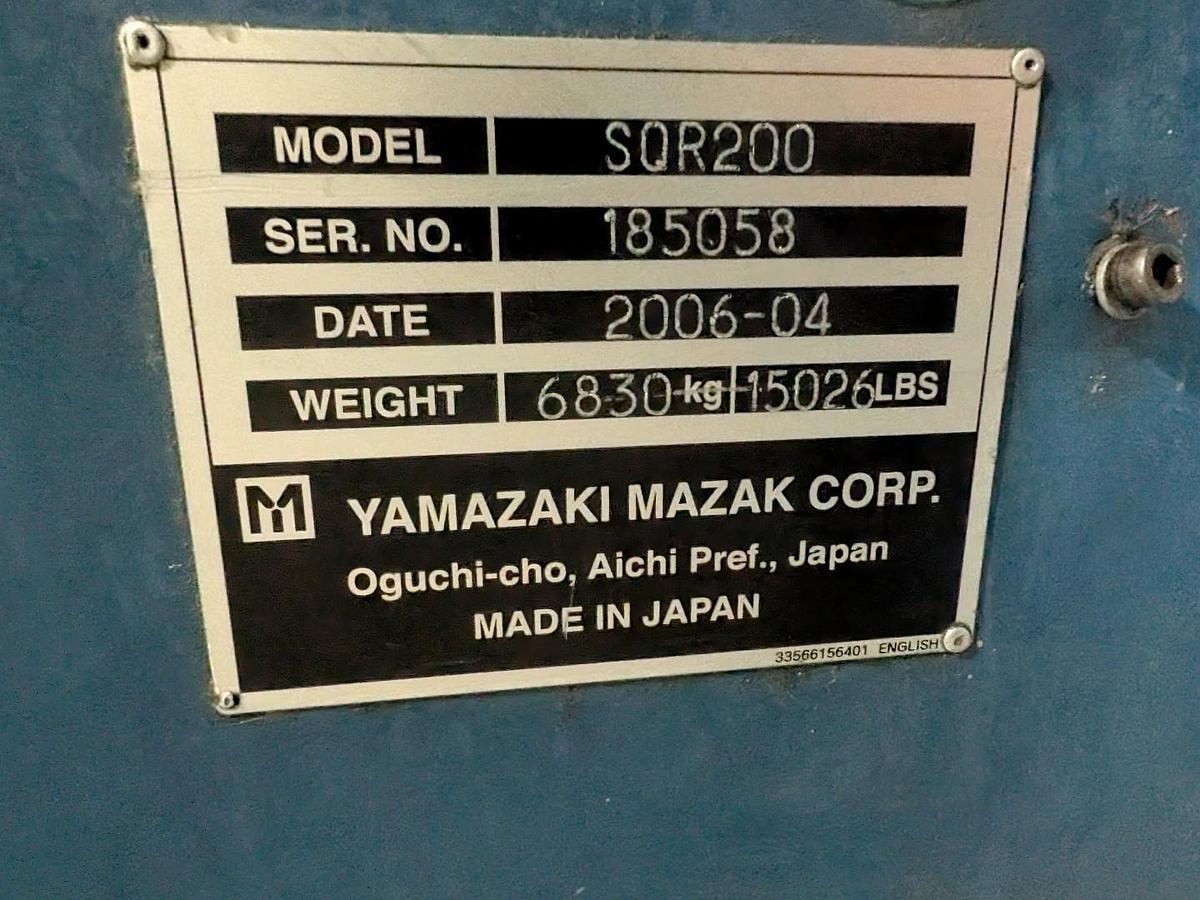 Used 2006 Mazak SQR-200