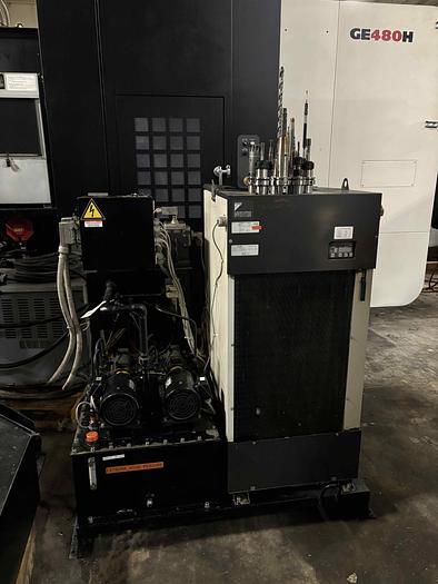Used 2019 ENSHU GE 480H HMC 20K RPM, HSK63A (VERY LOW HOURS)
