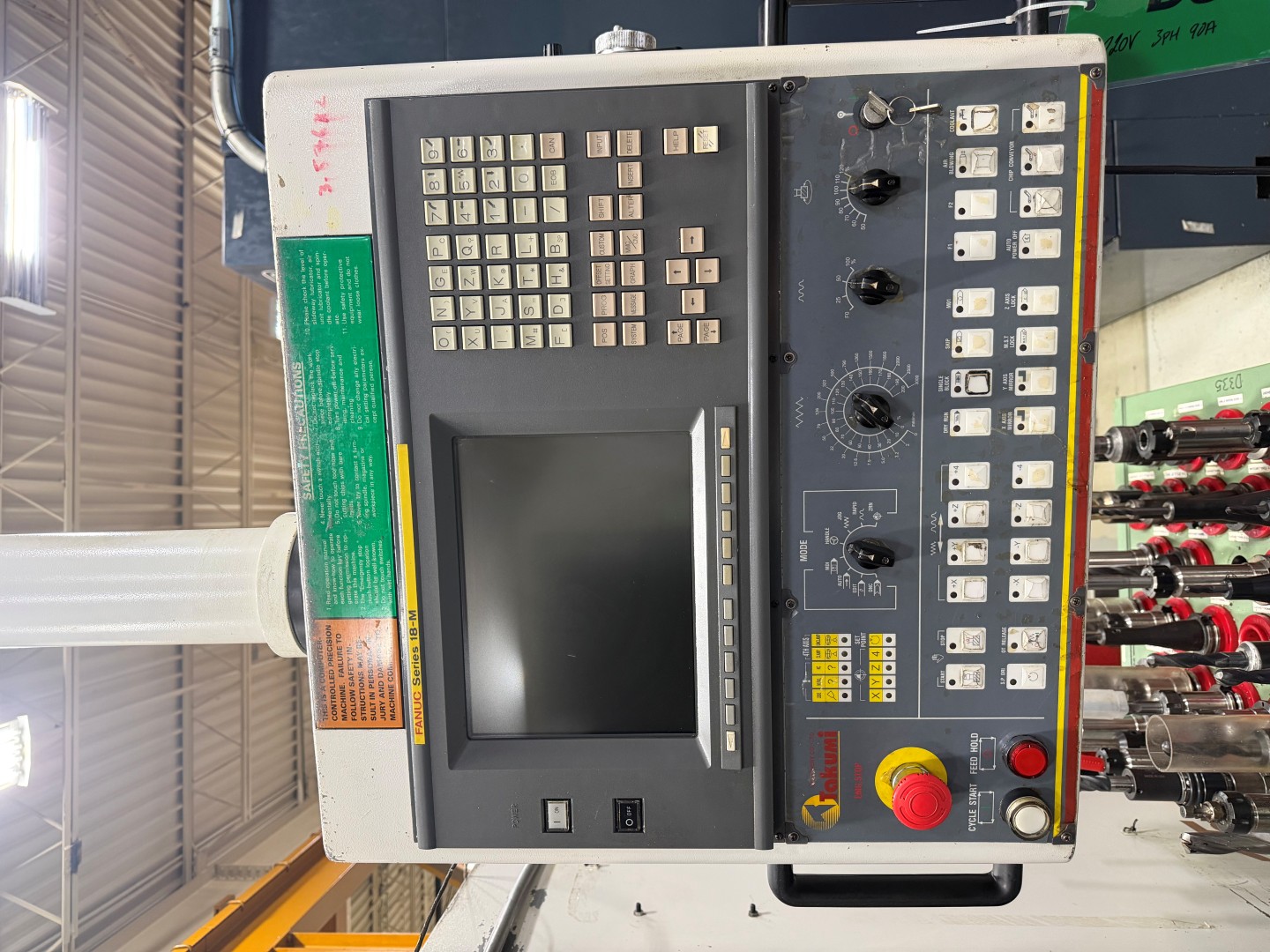 Used TAKUMI V15 VERTICAL MACHINING CENTER