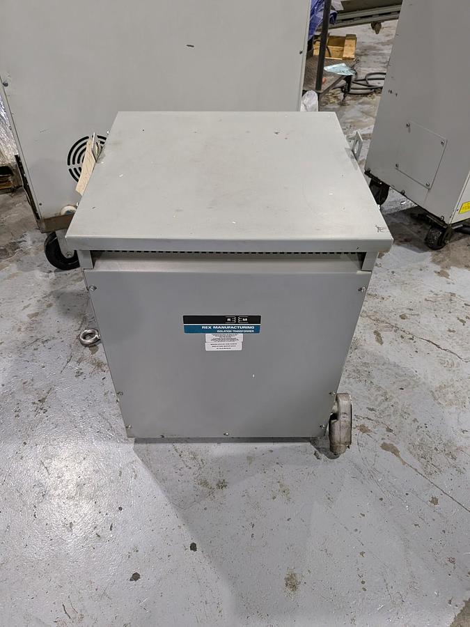 Used REX TRANSFORMER 30KVA (600V- 208/120V)