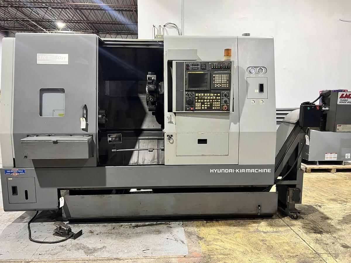 Used HYUNDAI KIA – SKT250SY TURNING CENTER