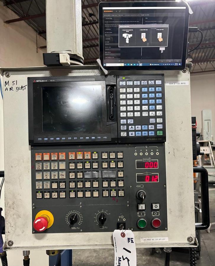 Used TAKUMI V15 VERTICAL MACHINING CENTER