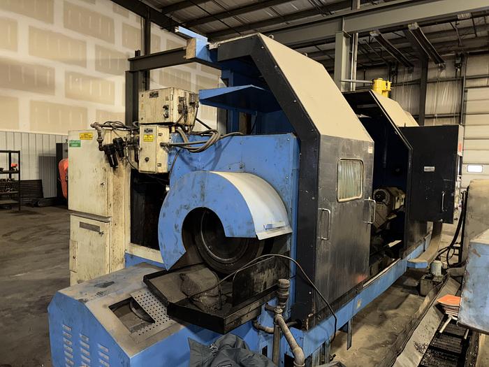 Used MAZAK SLANT TURN 50 CNC DUAL CHUCK TURNING CENTER