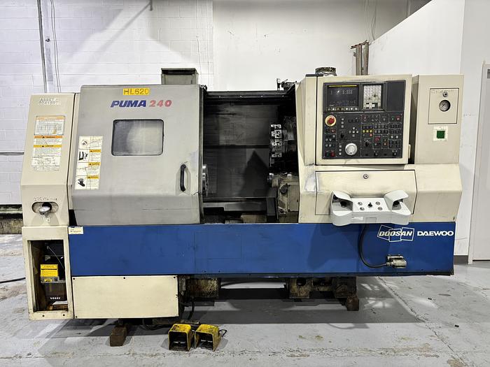 Used Doosan Puma 240B Turning Center