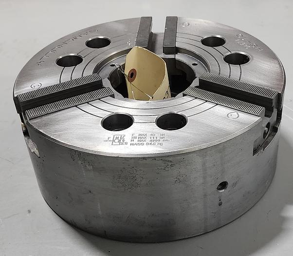 Used 10 INCH SAMCHULLY HYDRAULIC CHUCK
