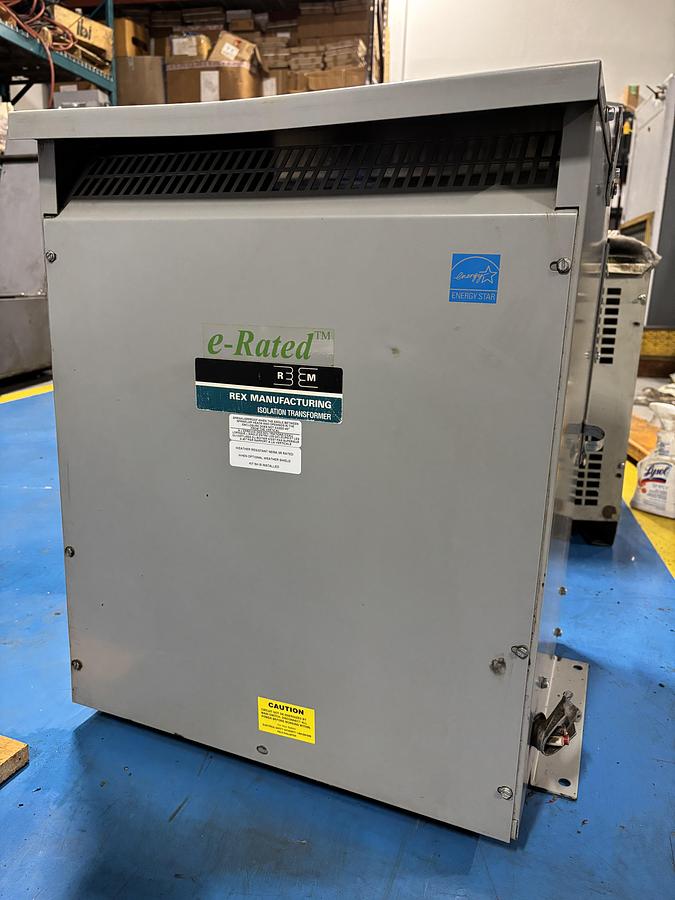 Used REX TRANSFORMER 30KVA (600V- 208/120V)
