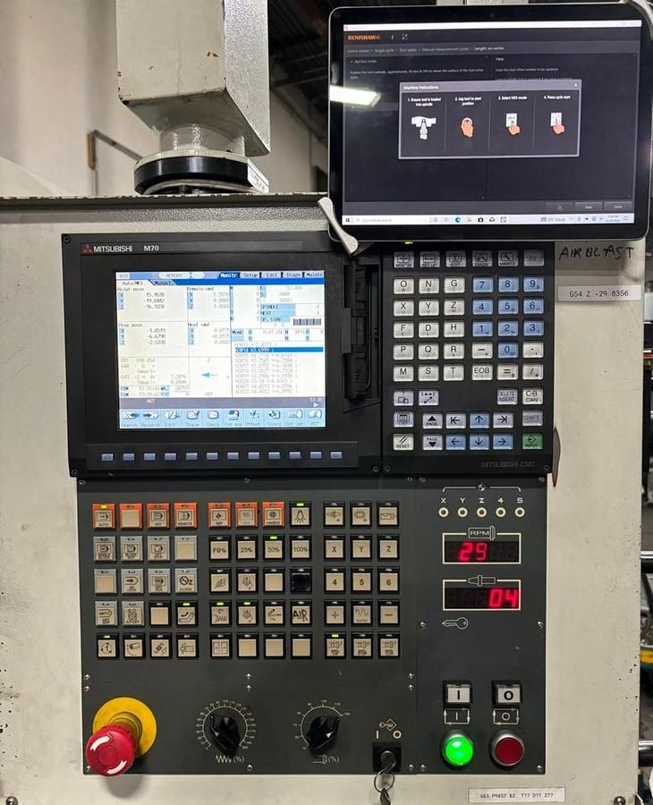 Used TAKUMI V12 CNC VERTICAL MILL