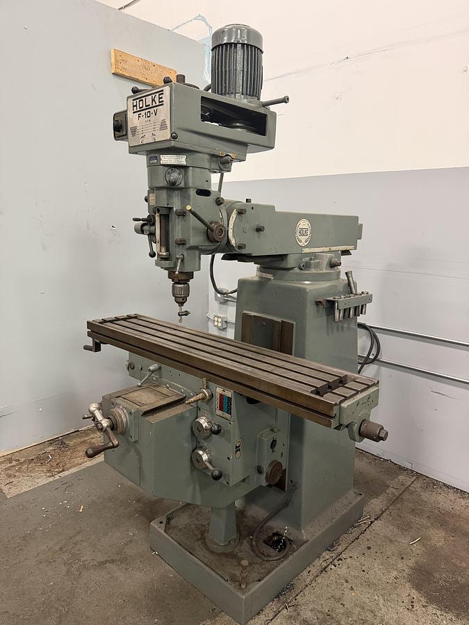 Used HOLKE F-10-V DRILL PRESS