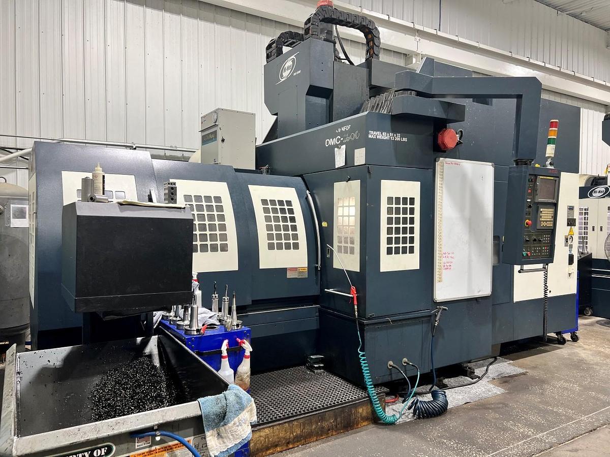 Used JOHNFORD DMC-1600H HORIZONTAL MACHINING CENTER