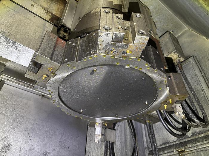 Used Okuma & Howa Model 2SP-V55 Twin Spindle CNC Vertical Turning Lathe