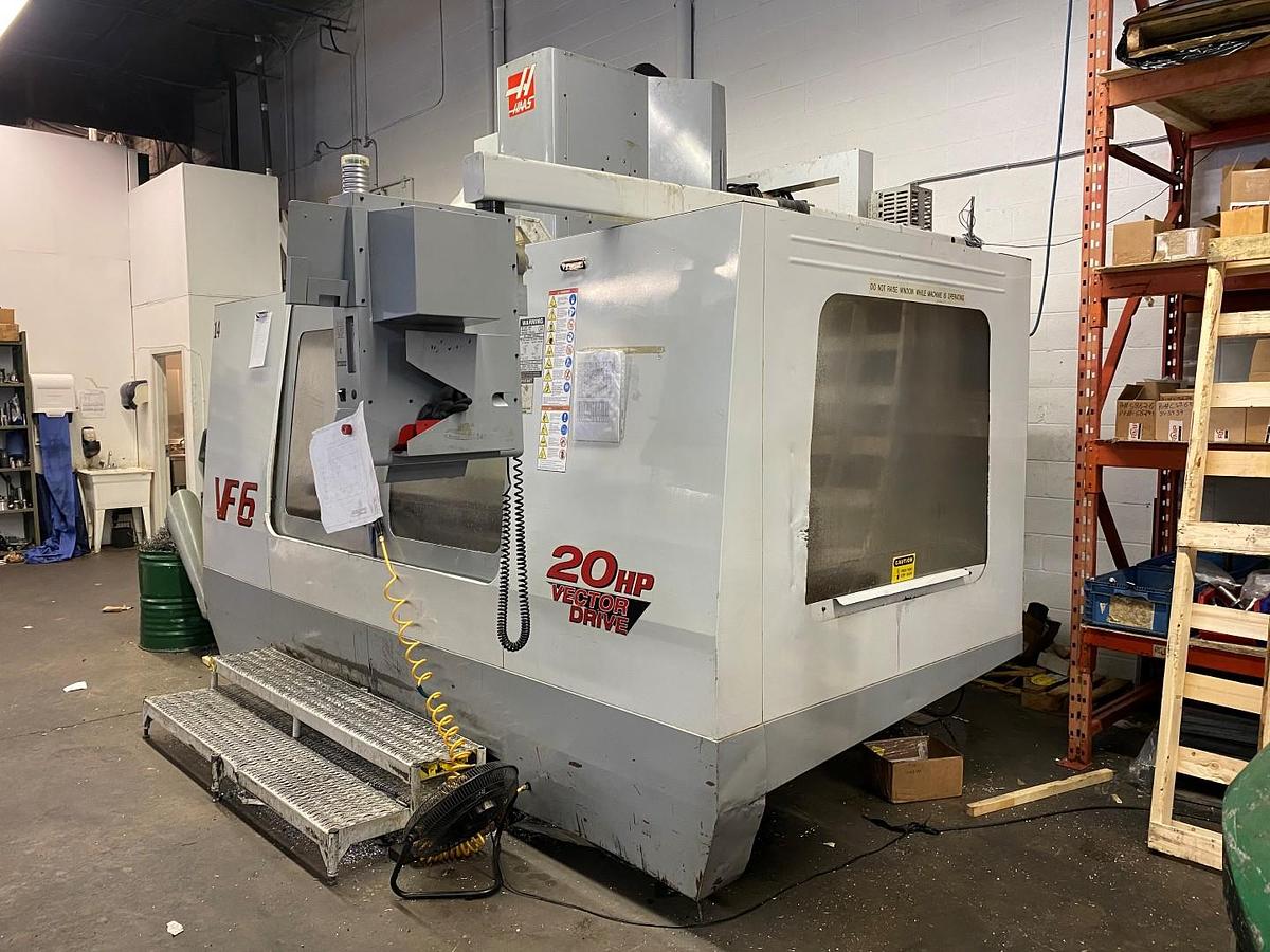 Used HAAS VF 6/40 VERTICAL MACHINING CENTER