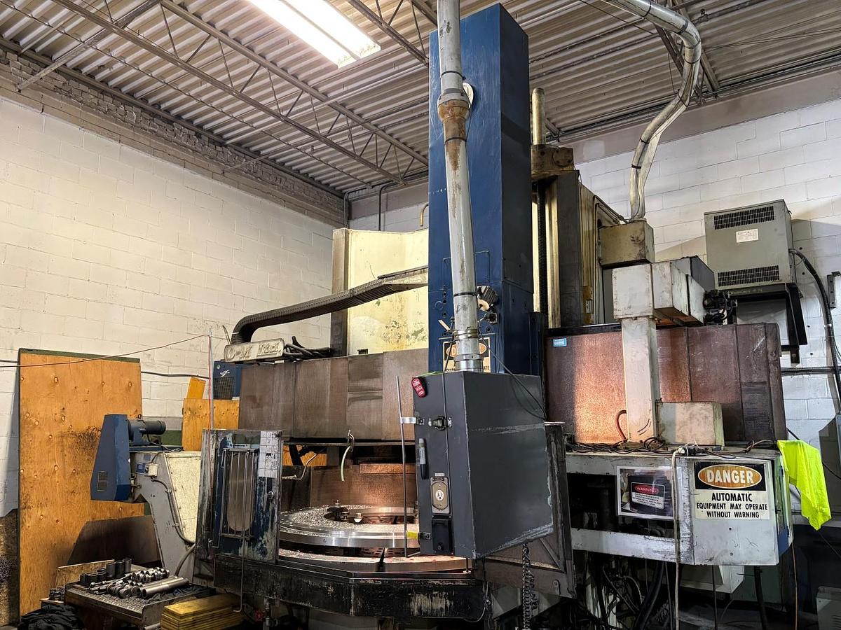 Used OM VT5-16N VERTICAL TURNING LATHE