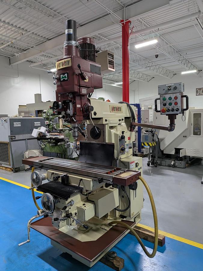 Used Fortworth Vertical Knee Mill