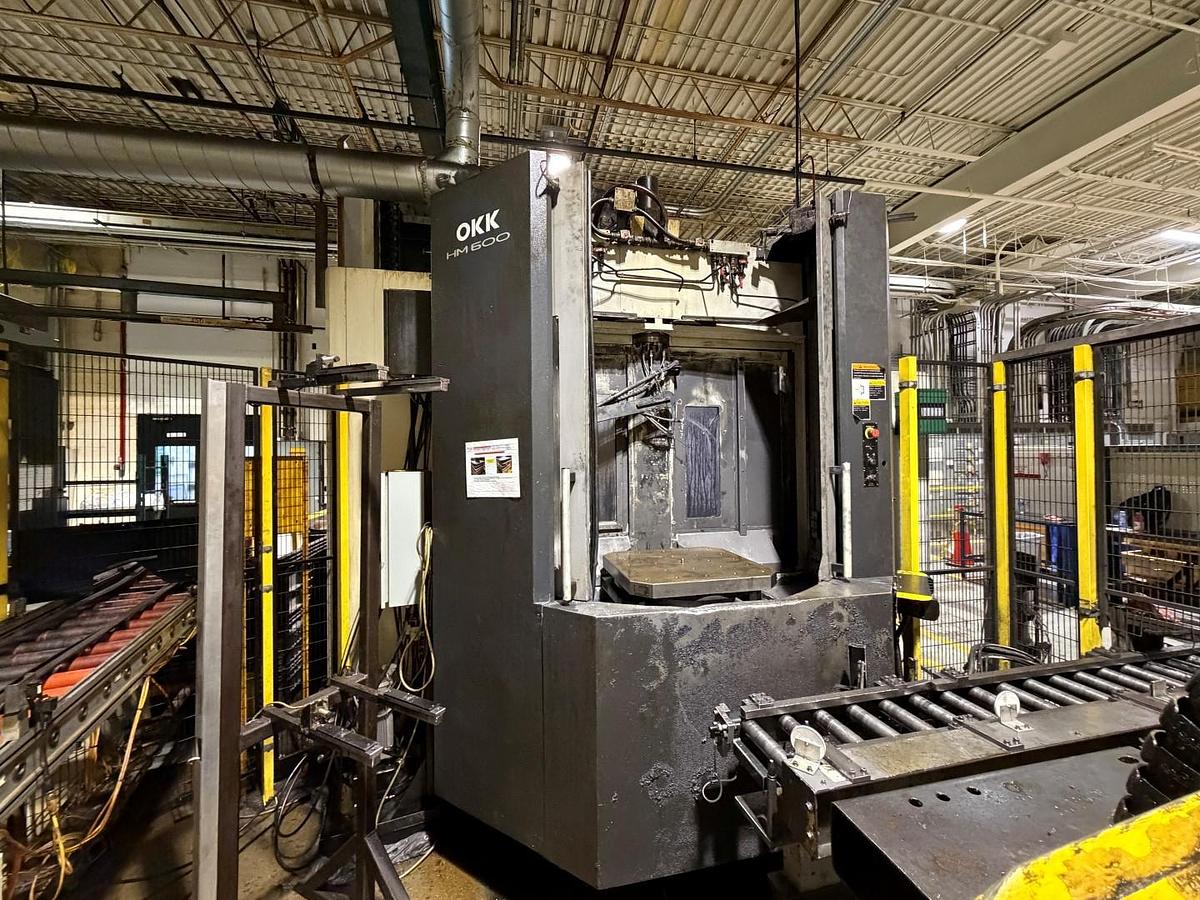 Used OKK HM600 Horizontal Machining Center