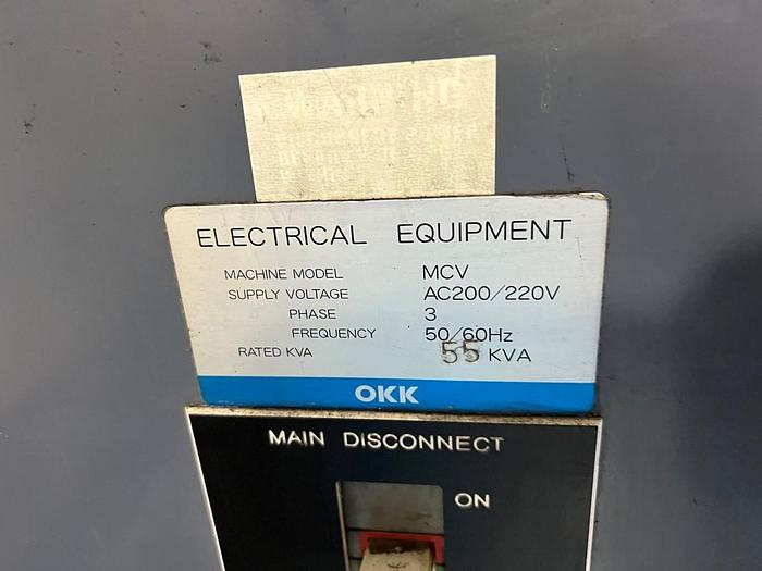 Used OKK Vertical Machining Center 