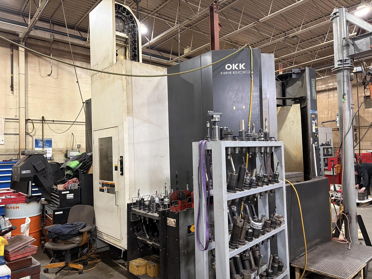 Used OKK HM600 Horizontal Machining Center
