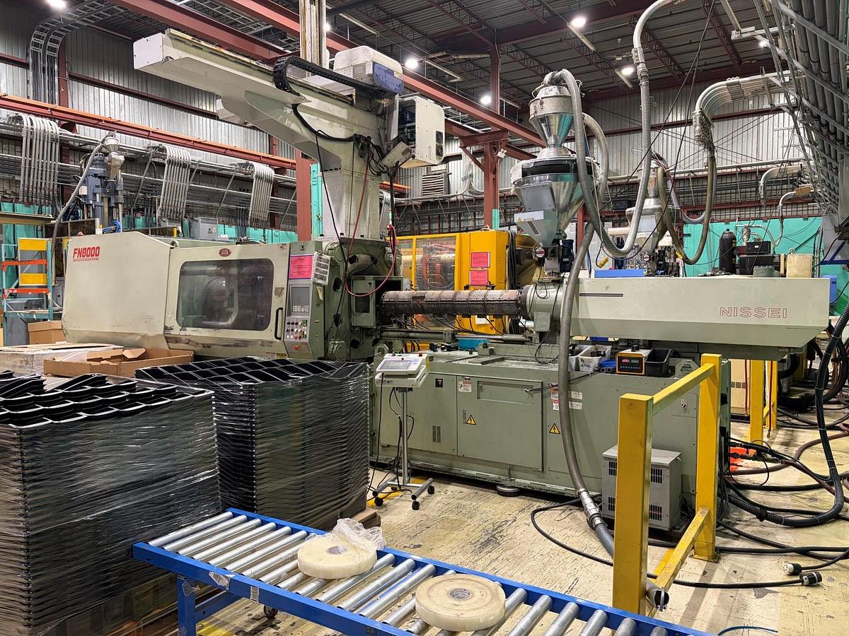 Used NISSEI FN8000 INJECTION MOLDING MACHINE
