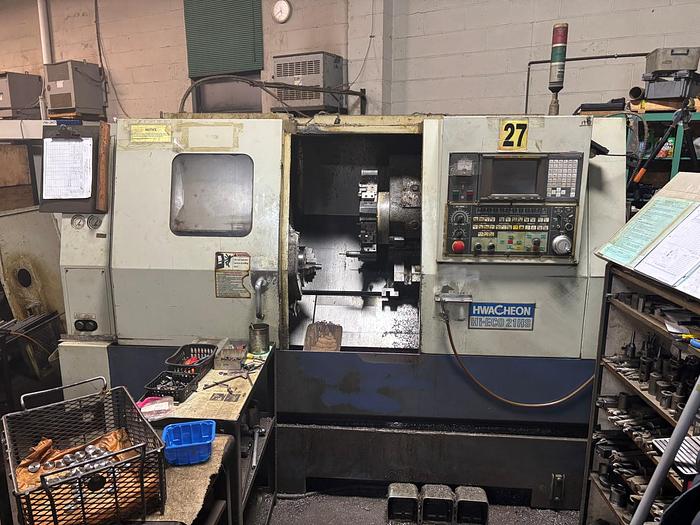 Used Hwacheon Hi-ECO 21HS Turning Center