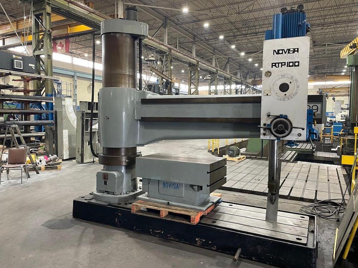 Used Novisa RTP 100 Radial Drill