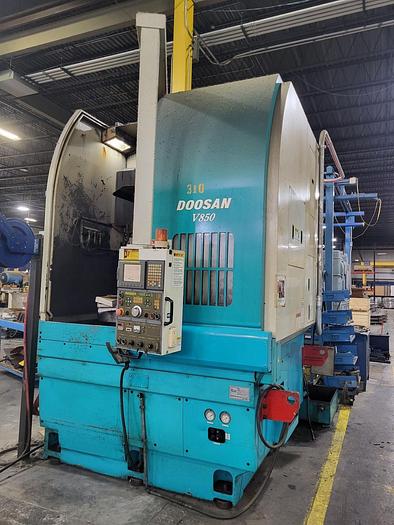 Used Doosan V850 Vertical Turning Lathe