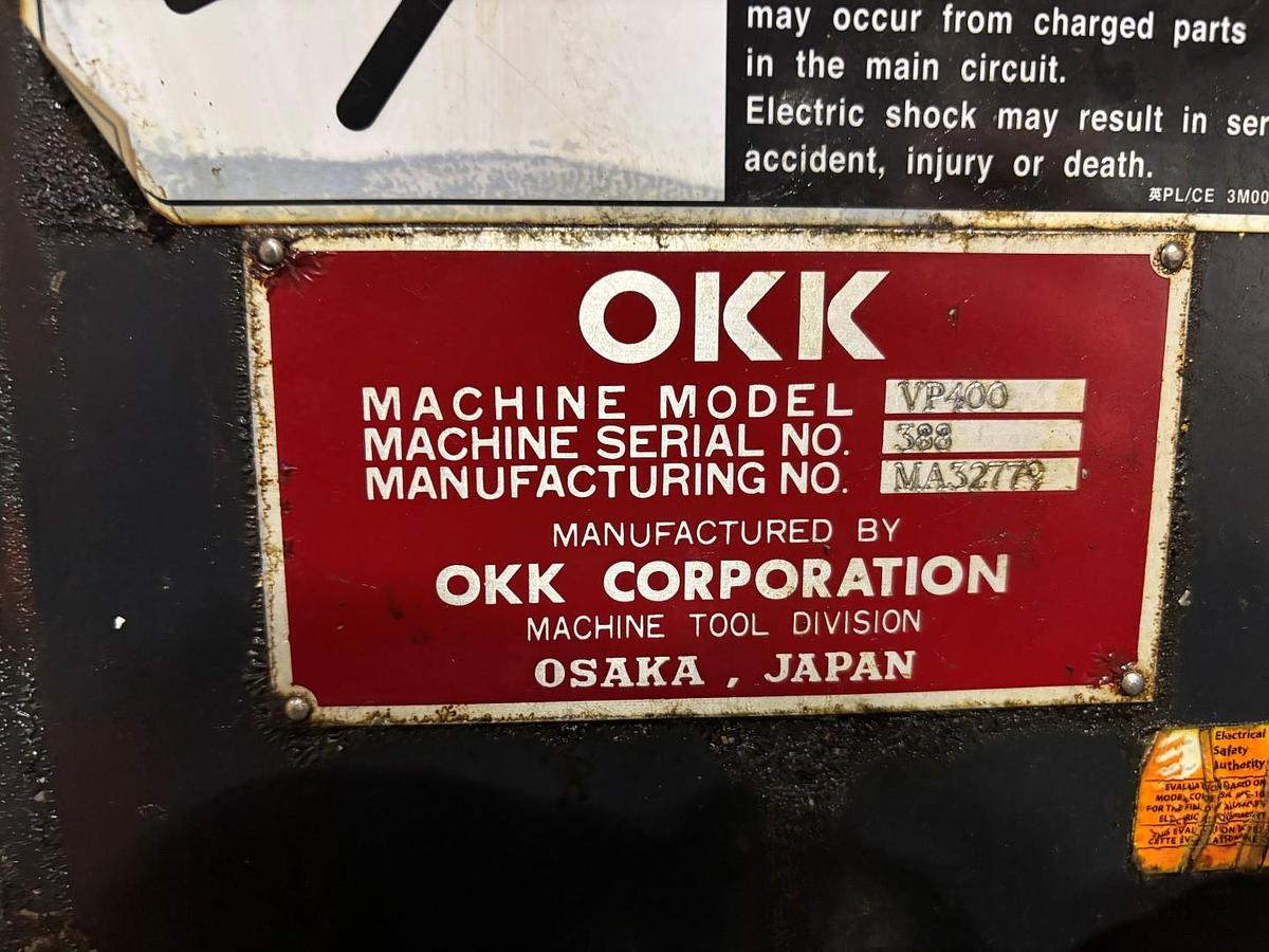 Used OKK VP400 Vertical Machining Center