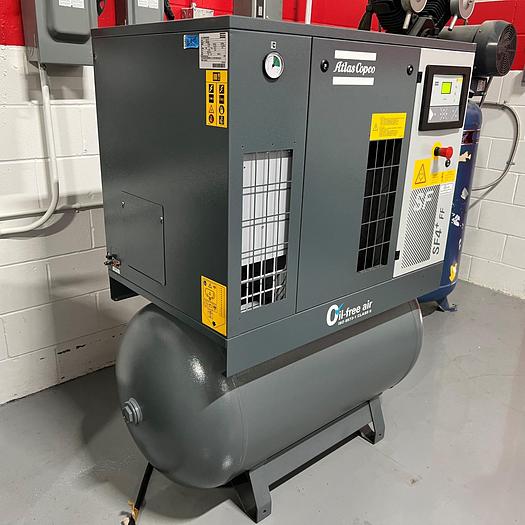 Used 2018 Atlas Copco GA37VSD+FF Air Compressor 