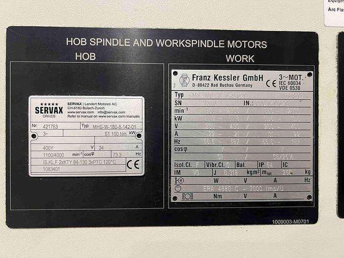 Used Gleason Pfauter 130H Gear Hobber