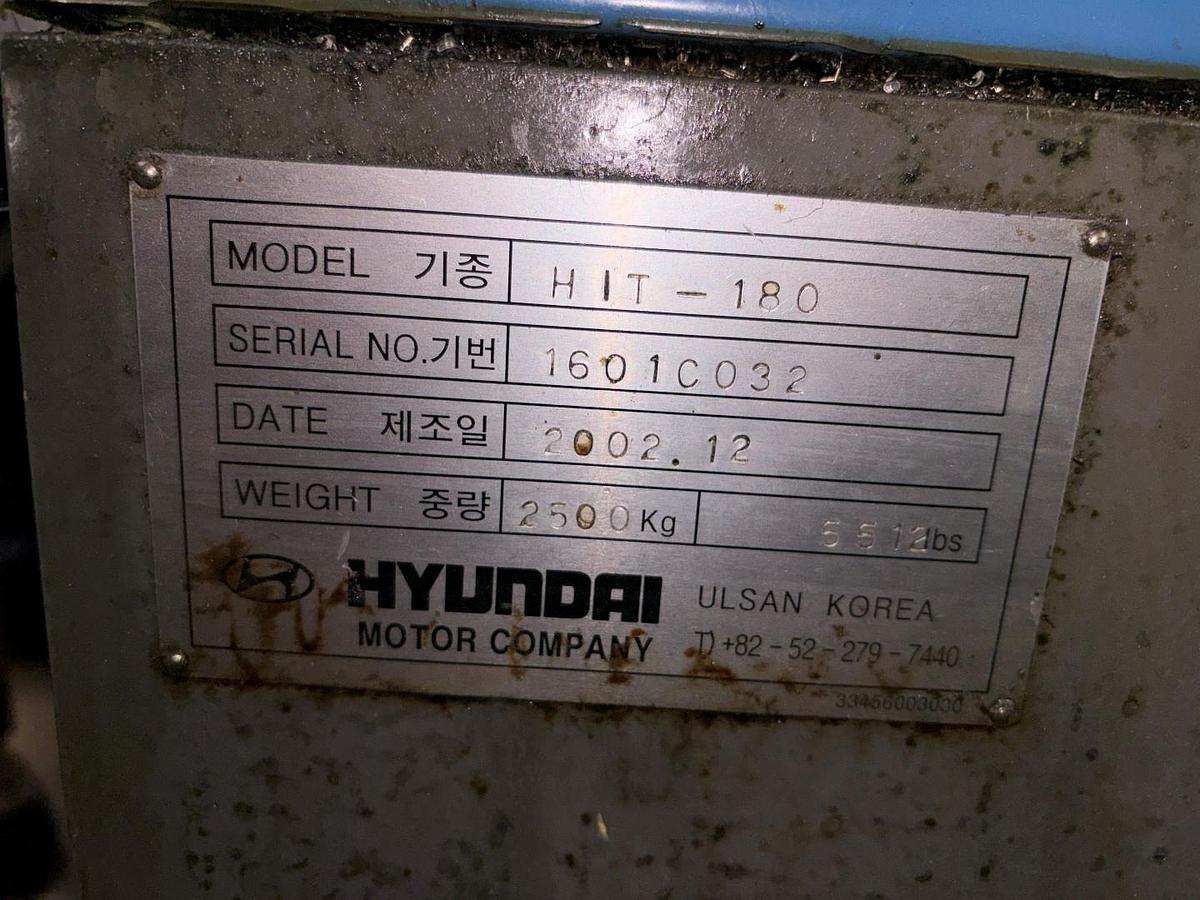 Used 2012 Hyundai HIT-180