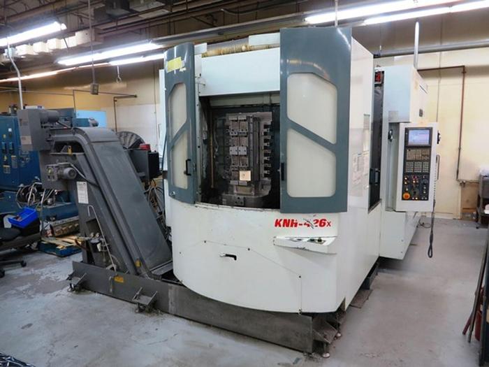 Used KIWA KNH-426X HORIZONTAL MACHINING CENTER