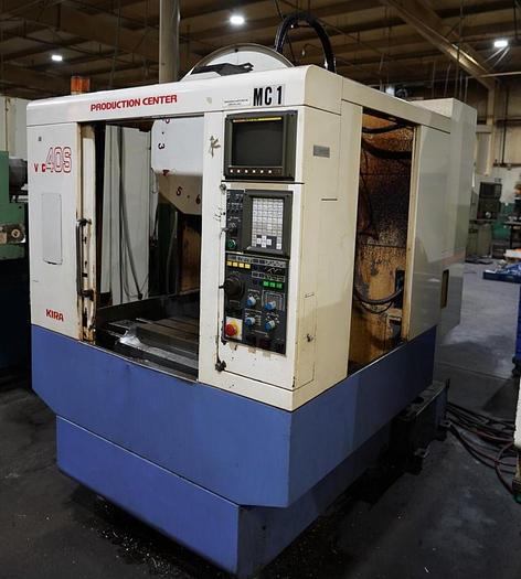 Used Kira VC-40S Vertical CNC Machining Center 