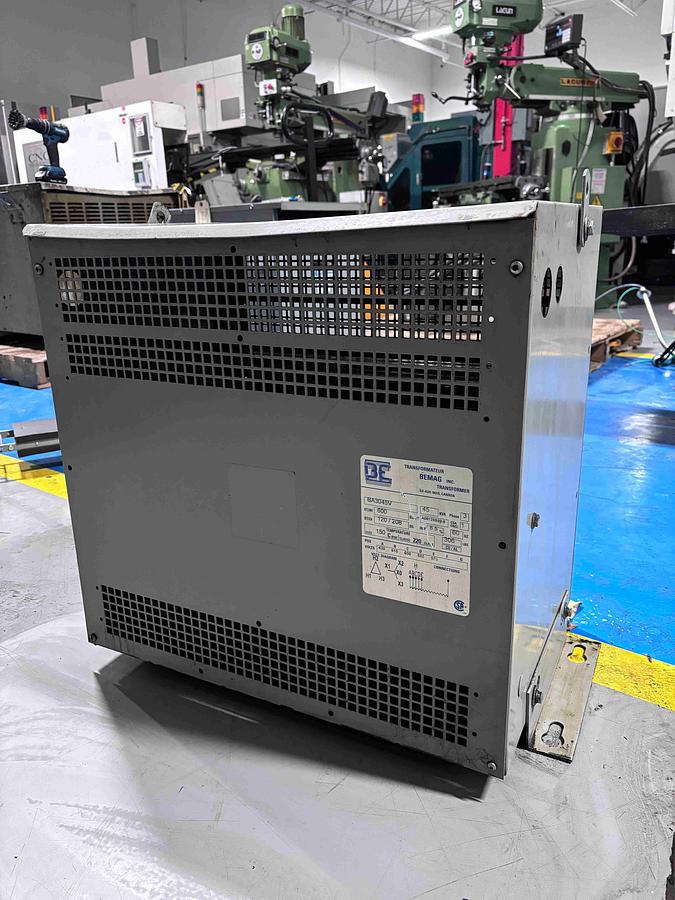 Used BEMAG TRANSFORMER 45KVA (600V- 208/120V)