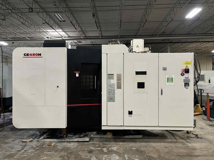 Used 2019 ENSHU GE 480H HMC 20K RPM, HSK63A (VERY LOW HOURS)