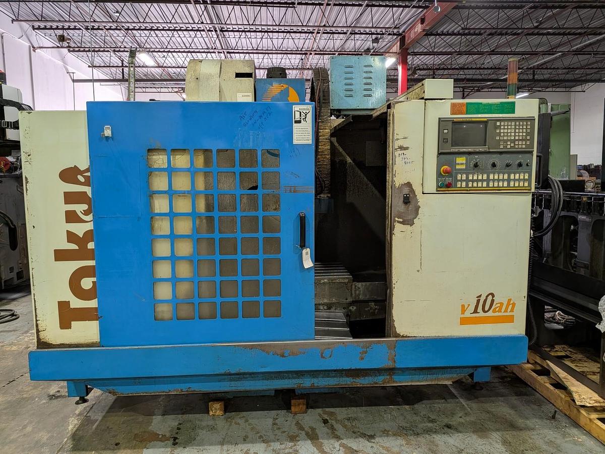 Used TAKUMI V-10AH CNC VERTICAL MACHINING CENTER
