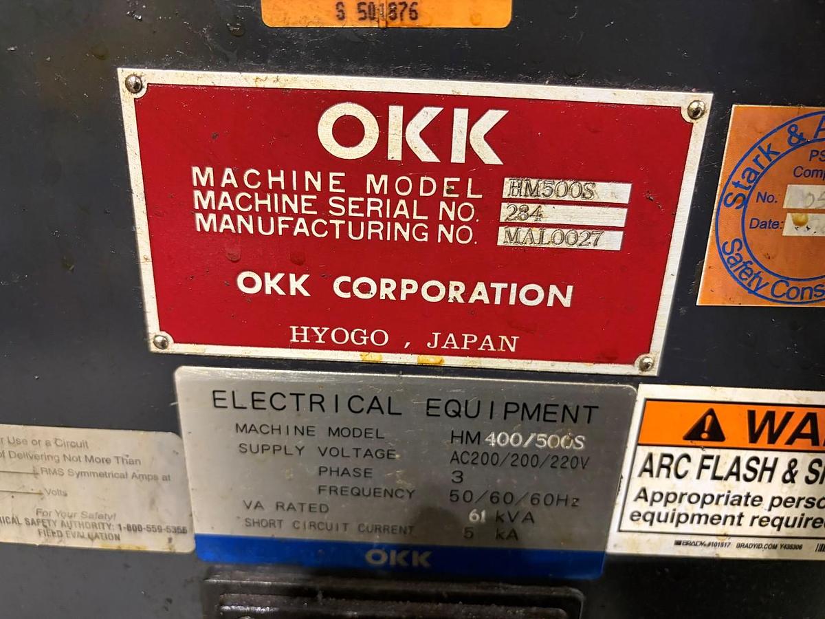 Used OKK HM-500S