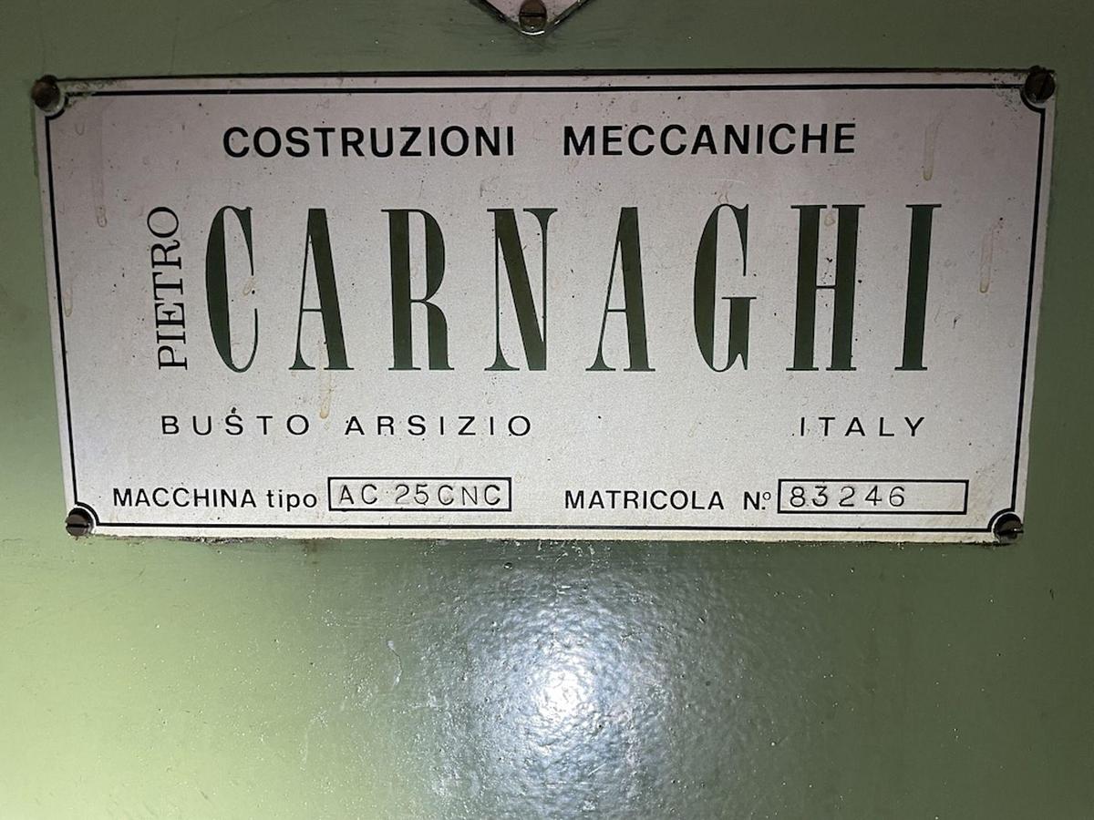 Used PIETRO CARNAGHI AC 25 CNC VERTICAL BORING MILL