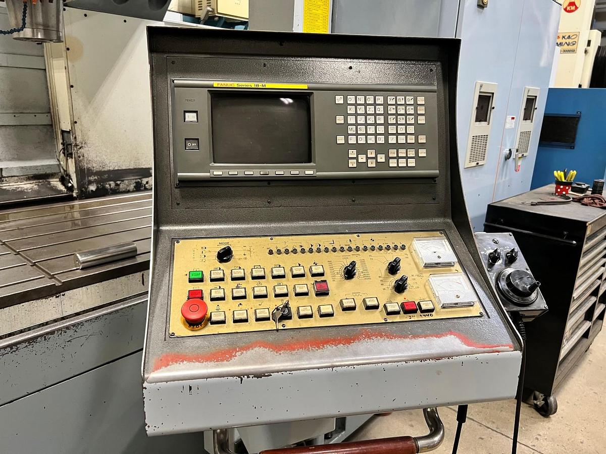 Used KAO MING KMC-3000SV CNC DOUBLE COLUMN MACHINING CENTER