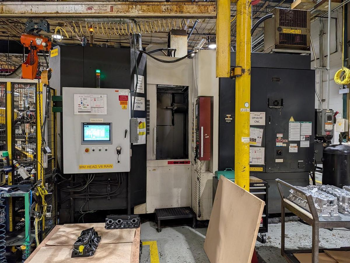 Used OKK HM600 Horizontal Machining Center